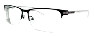 NEW COLUMBIA C3015 002 SATIN BLACK/CRYSTAL AUTHENTIC EYEGLASSES 57-16-145 - Picture 1 of 6