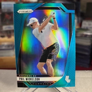 Phil Mickelson 2025 Panini Prizm LIV Golf Teal Prizm SSP /275 ⭐️ MINT - Picture 1 of 3