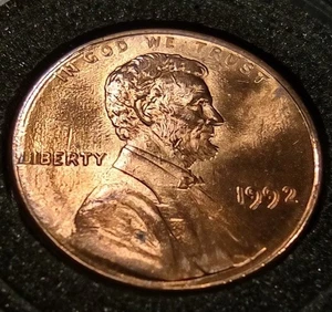 1992 P Lincoln Memorial Penny DDO, DDR,  Broad Stuck, Doubled Rim  - Picture 1 of 24