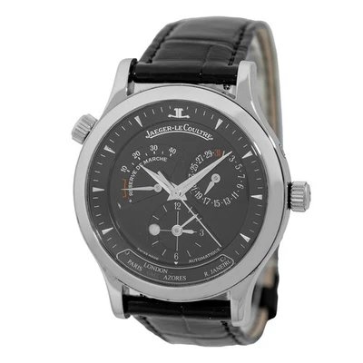 JAEGER LeCOULTRE Steel Master Geographic World Timer 142.8.92 Caja COMO NUEVO Foto 1 de 4