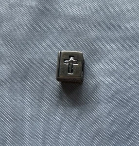 Pandora Holy Bible Cross Silver 925 ALE Charm Authentic - Picture 1 of 4