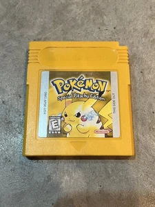 Pokémon Gelbe Version (Nintendo Game Boy 1999) GETESTET 100% Original & Original - Bild 1 von 2