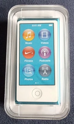 Apple iPod nano 7th Generation -  Blue (16GB) Serial No: DCYMK3A4F0GP - Image 1 of 4