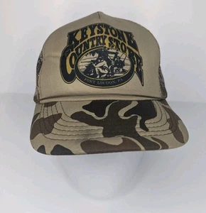 Vintage Keystone Country Store Fort Loudon PA Hunting Strapback Hat Snapback - Picture 1 of 6
