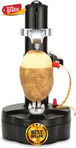 Pelador Electrico para Papas Patatas Frutas Manzanas Automatico Rapido Cocina - Foto 1 di 7