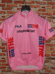 ROSA 83° GIRO FILA MAGLIA BICI CICLISMO SHIRT MAILLOT CYCLISM tg. L - Imagen 1 de 2