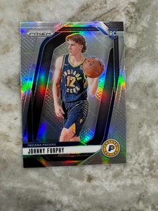 Johnny Furphy 2024/25 Panini Prizm Silver Prizms Rookie RC #237 Indiana Pacers - Picture 1 of 4