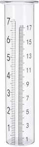 7" Capacity Rain Gauge Glass Replacement Tube for Yard Garden Outdoor Home (1PC) - Picture 1 of 3