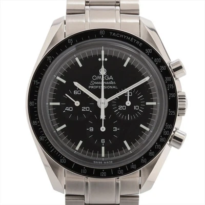 Omega Speedmaster Moonwatch professional 3570.50 SS SS Stem-winder Black Dial - Image 1 of 4