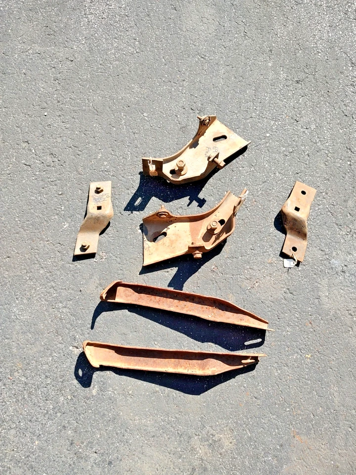 1968 1969 Buick Skylark  Front Bumper Mounting Brackets - Image 1 of 1