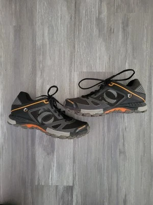 Pearl Izumi Men's X-Alp Seek V Black Orange Mountain Bike Clip-In Shoes 46 EUR  - Image 1 of 4