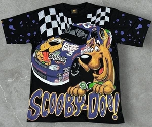 Camiseta moderna vintage Scooby Doo NASCAR Wacky Racing AOP doble cara talla 2XL - Imagen 1 de 4