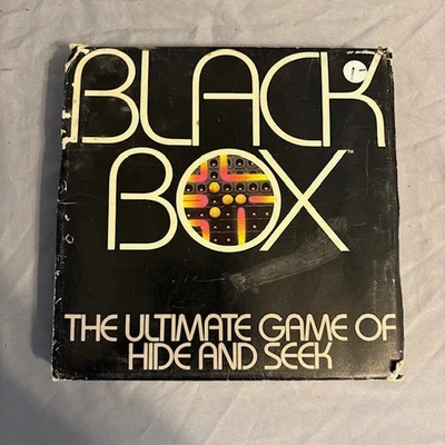 BLACK BOX Board Game By Parker Brothers Bros 1978 Vintage - Image 1 of 4