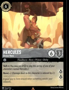 Disney Lorcana Rise of the Floodborn #181/204 Hercules - Picture 1 of 2