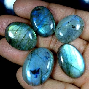 158,40 quilates. Lote 100% Natural Multi Labradorita Piedras Ovaladas Cabina Mezcla X Mezcla X Mezcla mm - Imagen 1 de 6