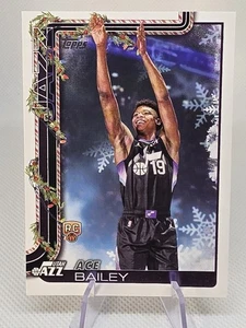 2025-26 Topps Holiday - Ace Bailey #H165 (RC) - Foto 1 di 2