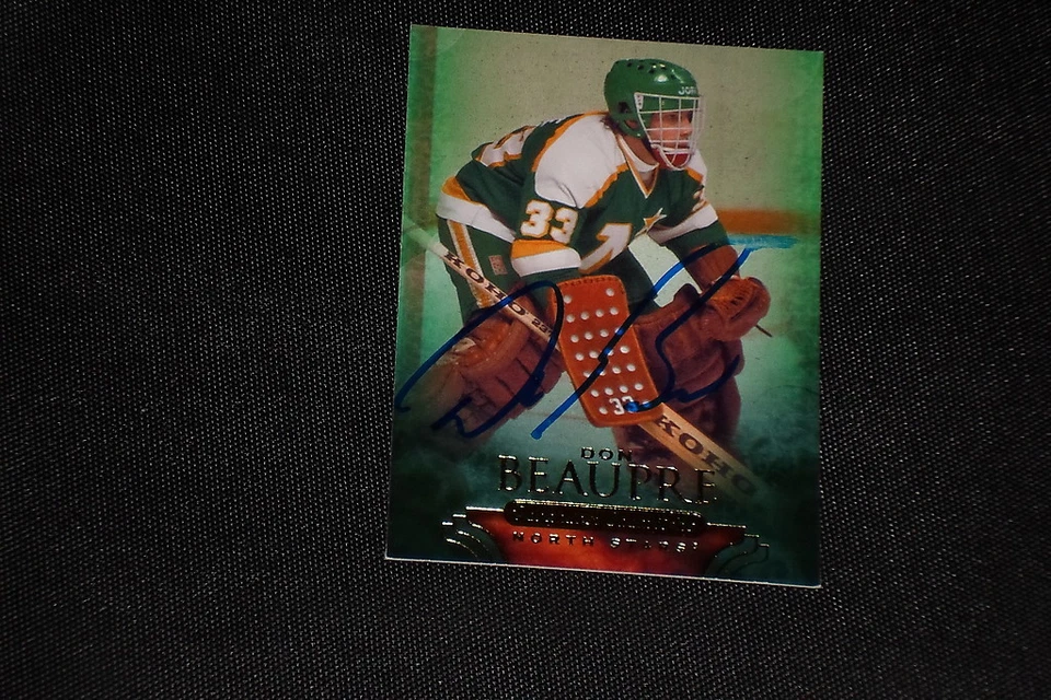 DON BEAUPRE 2011 UD PARKHURST CHAMPIONS SIGNED AUTOGRAPHED CARD #79 NORTH STARS - Image 1 of 1