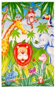 Lovely Kids Kinderteppich in grün 100x160 cm - Bild 1 von 3