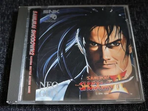 Neo Geo CD Samurai Showdown II 2  Complete with manual  English RARE - Picture 1 of 4