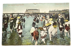 The Beach, Southport (Serie Shaws) - c1905 - Imagen 1 de 1