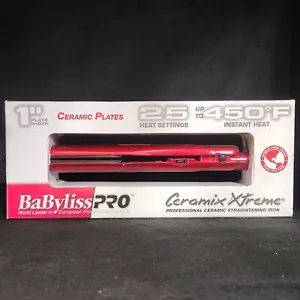 BaByliss Pro BAB9555 1" Ceramic Xtreme 450 F Professional Straightening Iron 25 - Picture 1 of 2