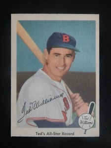 Tarjeta de béisbol Fleer 1959 #63 Ted Williams (nuevo) - Imagen 1 de 2