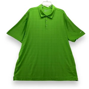 Camisa polo Nike Golf Dri Fit para hombre manga corta talla XL extra grande verde - Imagen 1 de 7