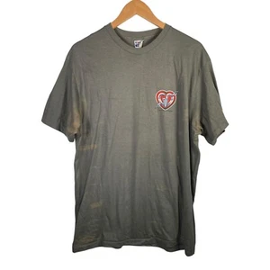 Grateful Dead T Shirt Vintage 1986 Spring Tour USA GD Lightning Heart X-Large - Picture 1 of 15