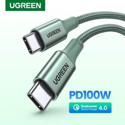 UGREEN 100W USB Type C To USB C Cable PD Fast Charging Cord For Xiaomi Macbook - Image 1 of 4