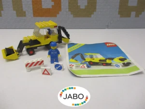 (AH3) LEGOLAND 6686 vehículo de obra retroexcavadora excavadora con BA 100% completo - Imagen 1 de 6