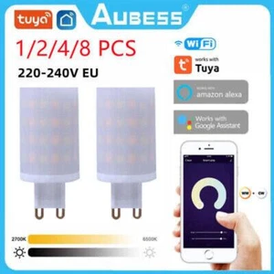 1-8PCS TUYA WiFi Smart LED Bulb 6W G9 RGB Dimmable Bulb Lamp for Alexa Google - Picture 1 of 10