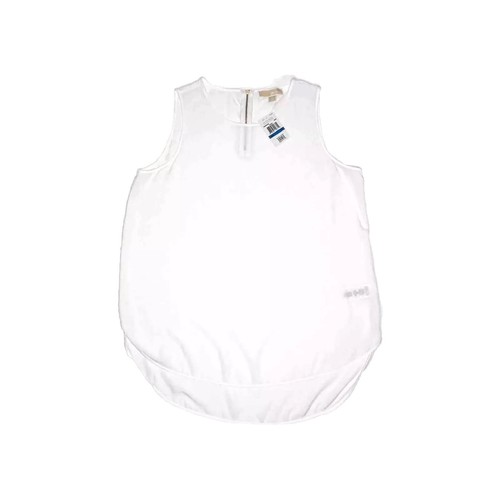 Top senza maniche bianco Michael Kors donna taglia XL canotta casual