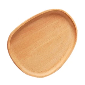 Wooden Decorative Tray Tea Cup Serving Tray for Kitchen Dining Room Table - Picture 1 of 12