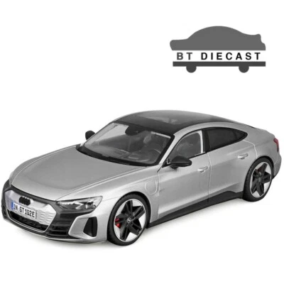 BBURAGO 2022 AUDI RS E-TRON GT 1/18 DIECAST MODELO COCHE PLATEADO 11050 Foto 1 de 4