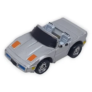 Micro Machines Corvette Cabrio Silber 1989 Galoob Funrise Rarität Modell Mini - Bild 1 von 7