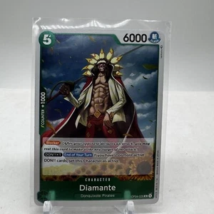 Diamante OP04-028 One Piece Kingdom of Intrigue Rare English Card Game - Picture 1 of 2