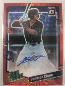 2023 Topps Donruss Rated Prospest Jonatan Clase Seattle Mainers Auto /25#RPS-JC - Bild 1 von 24