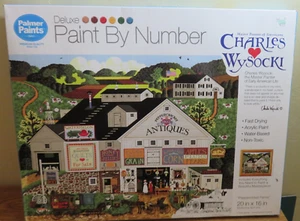 NEU Charles Wysocki Malen nach Zahlen Set Pfefferkricket Bauernhöfe 20 x 16 SELTENER FUND - Bild 1 von 6