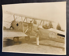LIV14195  Photographie Photo vintage d'époque Coleen Moore avion Boeing avi