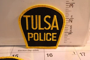 police patch  TULSA POLICE OKLAHOMA - Picture 1 of 1