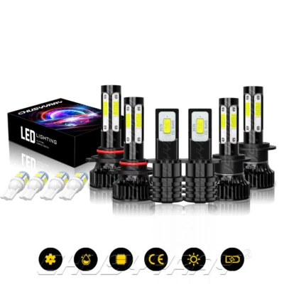 Kit de 6x 9005+H7+H3 faros LED altos/bajos faros antiniebla para Lexus ES300 1997-2003 Foto 1 de 4