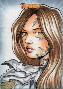 Breygent Witchblade 2014 Sketch Card By Rian Gonzales - Picture 1 of 1