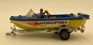 Corgi Swordfish Speed Boat From #36 Gift Set, RARE - Picture 1 of 18