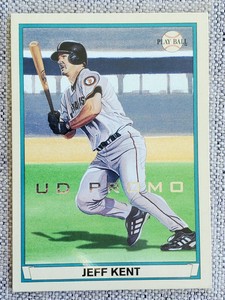 JEFF KENT 2003 UPPER DECK PLAY BALL UD PROMO BASEBALL INSERT / PARALLEL CARD #61