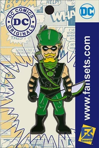 DC Comics Classic FRECCIA VERDE licenza fan set spilla microgiustizia - Foto 1 di 1