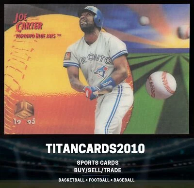 Joe Carter 3D Card Toronto Blue Jays 1995 Sportflix UC3 Artist's Proofs no.77 - Image 1 of 2