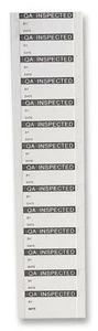 QA LABELS INSPECTED 350 PACK - 7827311 - Picture 1 of 1