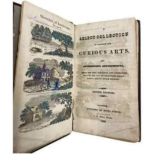 Libro NH: Rufus Porter, colección selecta de artes valiosas y curiosas, 2ª edición 1826 - Imagen 1 de 14