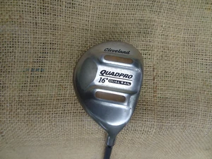 Cleveland QUADPRO Dual Rail 16° Fairway Wood ⛳ Graphite Stiff + HC - Picture 1 of 9