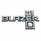 1Pc Blazer K5 Logo Fender Emblem For 81-88 Truck Badge 14051844 (Silver Balck)